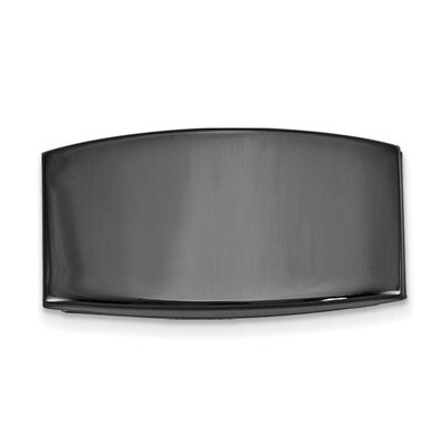 Gunmetal Finish Domed Money Clip GM16800, MPN: GM16800, 788089136246