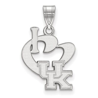 University of Kentucky Large I love Logo Sterling Silver SS020UK, MPN: SS020UK, 886774724164