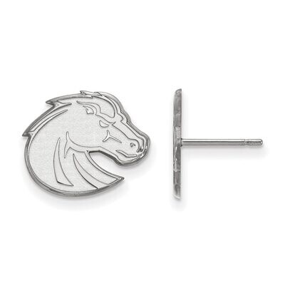 Boise State University Small Post Earring 14k White Gold 4W004BOS, MPN: 4W004BOS, 886774830100