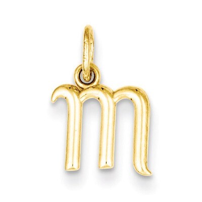 Initial Charm 14k Gold YC1060M, MPN: YC1060M, 883957130231