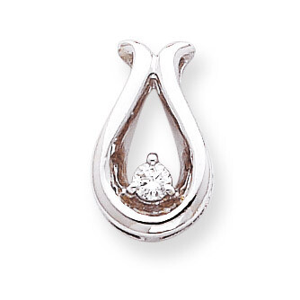 Diamond chain slide 14k White Gold XP677AA, MPN: XP677AA, 883957176468