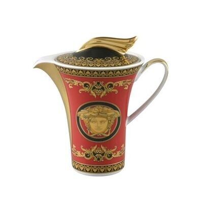 Versace Medusa Red Creamer Coverd 7 ounce, MPN: 19300-409605-14435, 790955093355