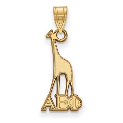 Alpha Epsilon Phi Small Pendant Gold-plated Silver GP035AEP, MPN: GP035AEP, 191101098178