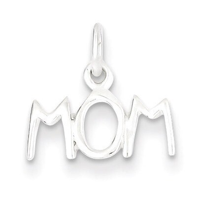 Mom Charm Sterling Silver Polished QC6755, MPN: QC6755, 886774760322