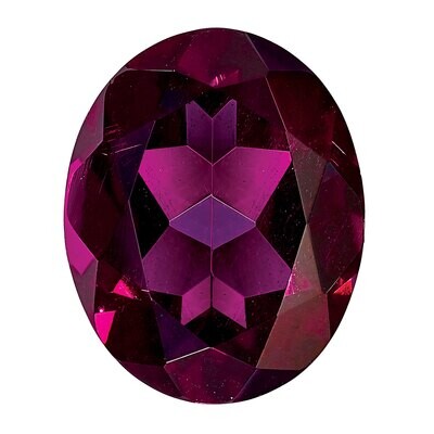 Rhodolite Garnet 10X8mm Oval AA Quality Gemstone RG-1008-OVF-AA, MPN: RG-1008-OVF-AA,