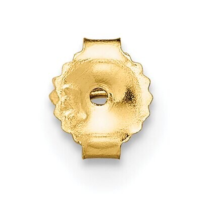 Medium Friction Earring Nut 14k Yellow Gold YG2706, MPN: YG2706,