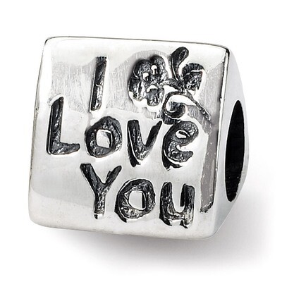 Mom Trilogy Bead - Sterling Silver QRS1636, MPN: QRS1636, 883957308401