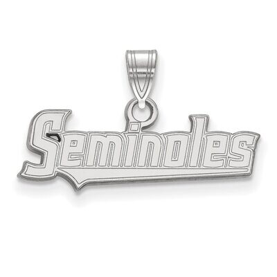 Florida State University Small Pendant 14k White Gold 4W074FSU, MPN: 4W074FSU, 886774854458