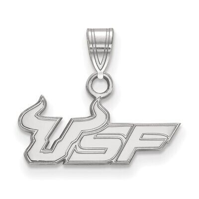 University of South Florida Small Pendant 14k White Gold 4W014USFL, MPN: 4W014USFL, 886774840253