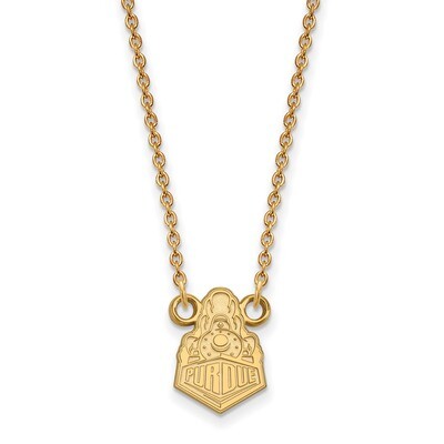 Purdue Small Pendant with Necklace Gold-plated Sterling Silver GP049PU-18, MPN: GP049PU-18, 8867749…