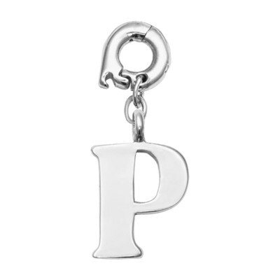 Nikki Lissoni P Charm Silver-Plated D1128SSP, MPN: D1128SSP, 8718819238799