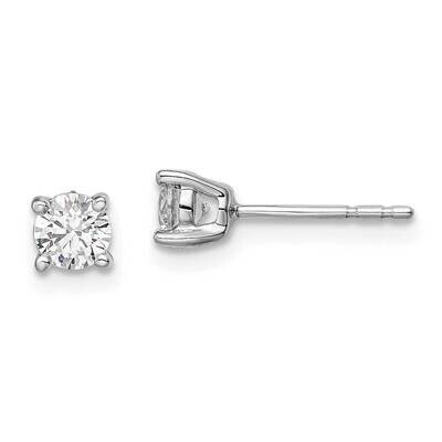 Si1/Si2, G H I, Post Earrings 14k White Gold Lab Grown Diamond EM6161-050-WLG, MPN: EM6161-050-WLG,…