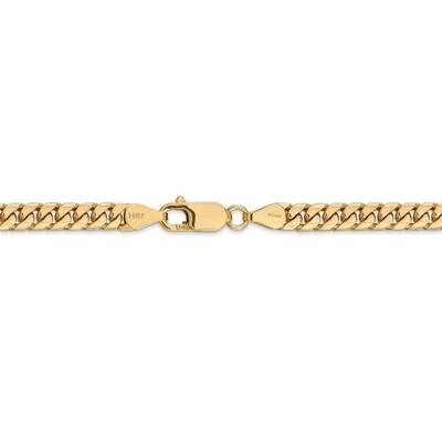 22 Inch 5mm Solid Miami Cuban Chain 14k Yellow Gold DCU160-22, MPN: DCU160-22, 886774559841