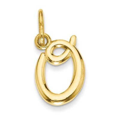 Initial Charm 14k Gold YC1060O, MPN: YC1060O, 883957130262