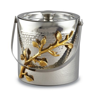 Golden Vine Hammered Ice Bucket Stainless Steel GM14123, MPN: GM14123, 15227700275