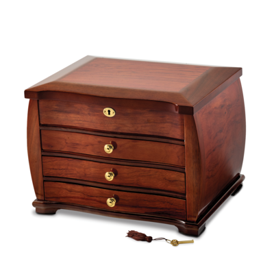 High Gloss Finish 3-drawer Jewelry Chest by Jere, MPN: JJB641, 191101679704