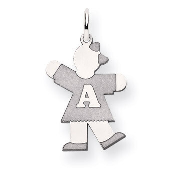 Kid Charm 14k White Gold XK1136W, MPN: XK1136W, 883957176352