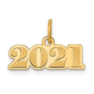 Horizontal 2021 Charm 14k Gold YC1446, MPN: YC1446, 196904082775