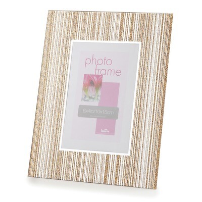 4 x 6 Inch Glittering Frame Gold-tone GM14110