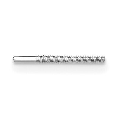 Threaded Earring Post 14k White Gold WG670, MPN: WG670,