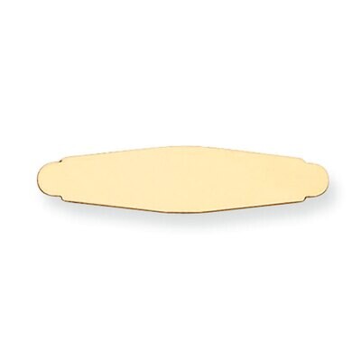 Bracelet Blank Stamping 14k Yellow Gold YG1432, MPN: YG1432,