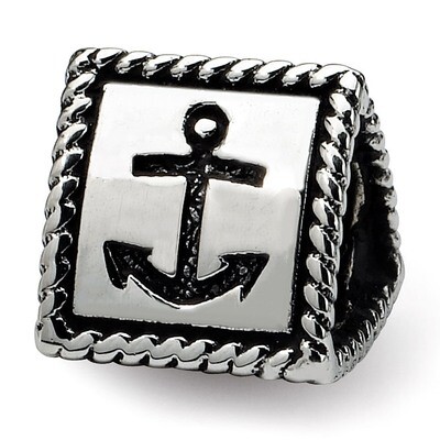 Faith, Hope, Love Trilogy Bead - Sterling Silver QRS1639, MPN: QRS1639, 883957308432