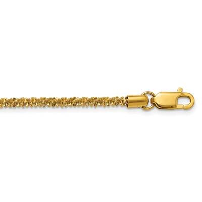 Yellow Ip-Plated 3mm Cyclone 20 Inch Chain Stainless Steel Polished SRN2874-20, MPN: SRN2874, 19110…