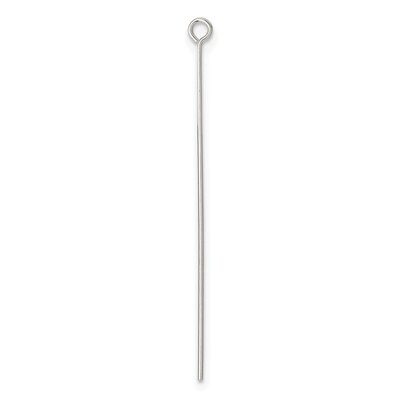 1 1/2 inch Eye Pin Sterling Silver SS4599, MPN: SS4599,