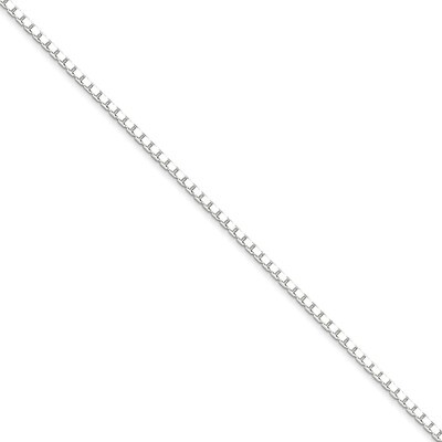 30 Inch 2mm Box Chain Sterling Silver QBX040-30, MPN: QBX040-30, 883957904146