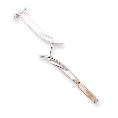 Bangle Bracelet Mounting 14k White Gold XB263, MPN: XB263, 191101008832