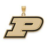 Purdue Large Enamel Pendant Gold-plated Silver GP026PU, MPN: GP026PU, 886774929897