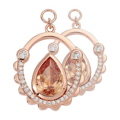Nikki Lissoni Bohemian Chic Earring Coins Rose Gold-plated 20mm EAC2067RGM, MPN: EAC2067RGM, 871907…