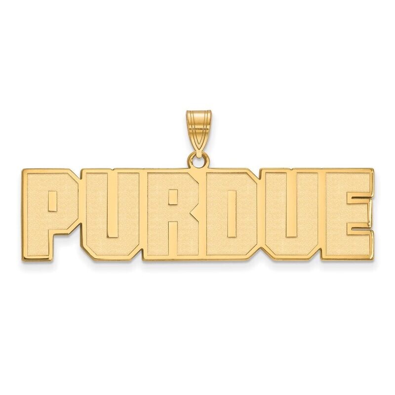 Purdue Large Pendant Gold-plated Silver GP068PU, MPN: GP068PU, 886774953144