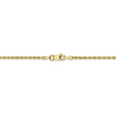 26 Inch 1.75mm Diamond-cut Rope Chain 10k Yellow Gold 10K014-26, MPN: 10K014-26, 886774117416