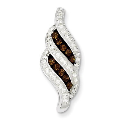 Sterling Silver Stellux Crystal Pendant QP2507