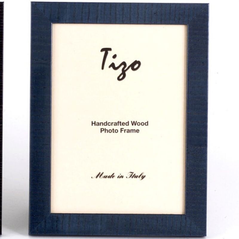 Tizo Lines 4 x 6 Inch Wood Picture Frame - Blue, MPN: 285TRQ-46,