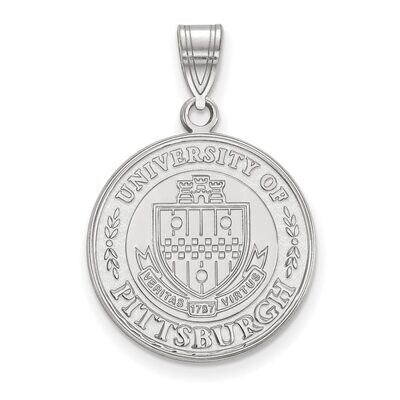 University of Pittsburgh Large Crest Pendant Sterling Silver SS046UPI, MPN: SS046UPI, 886774715346