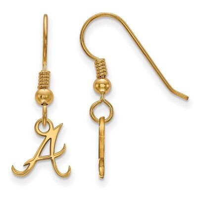 Atlanta Braves x-Small Dangle Earring Wire Gold-plated Silver GP005BRA, MPN: GP005BRA, 886774900186