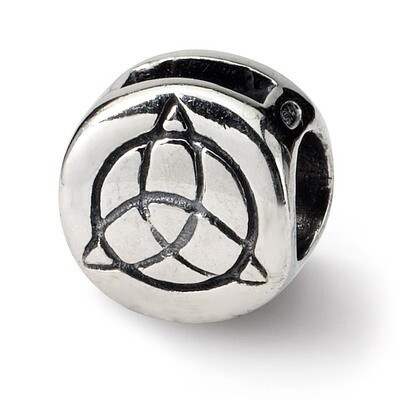 Celtic Trinity Bead - Sterling Silver QRS323, MPN: QRS323, 883957722498