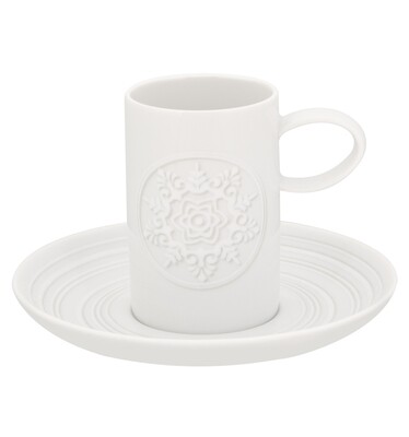 Vista Alegre Ornament Coffee Cup &amp; Saucer A, MPN: 21111698,