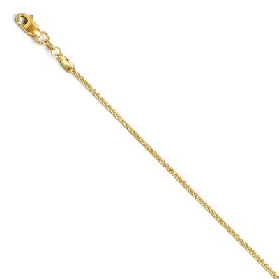 Leslie&#39;s 1.2mm Wheat Chain 24 Inch - 14k Gold HB-1846-24, MPN: 1846-24, 886774544632