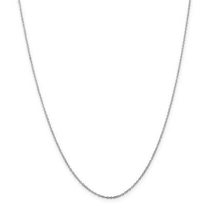 1mm Cable Chain 14 Inch Sterling Silver QCL025-14, MPN: QCL025-14, 191101784354