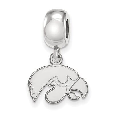 University of Iowa Bead Charm x-Small Dangle Sterling Silver SS035UIA, MPN: SS035UIA, 886774724508