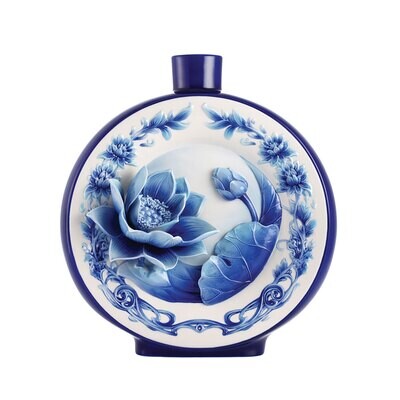 Franz Porcelain Honesty and Virtues The Lotus Vase Limited Editon of 2000 FZ03040, MPN: FZ03040,