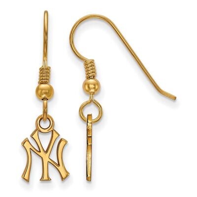 New York Yankees x-Small Dangle Earring Wire Gold-plated Silver GP006YAN, MPN: GP006YAN, 8867749045…