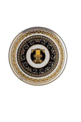 Versace Virtus Alphabet T Bread &amp; Butter Plate 6 2/3 Inch, MPN: 19335-403750-10217, 790955173903