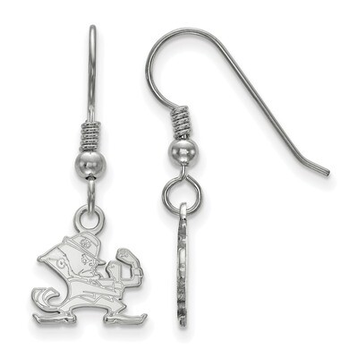 University of Notre Dame x-Small Dangle Earring Wire Sterling Silver SS048UND, MPN: SS048UND, 19110…