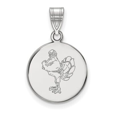Virginia Tech Medium Disc Pendant 10k White Gold 1W078VTE, MPN: 1W078VTE, 886774793542