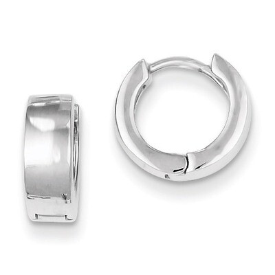 Huggy-Style Earrings Sterling Silver QE3437, MPN: QE3437, 883957926766