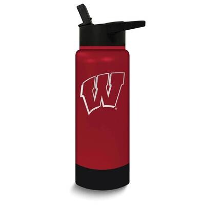Collegiate Univeristy of Wisconsin Stainless JR Water Bottle GM26111-UWI, MPN: GM26111-UWI, 1955680…